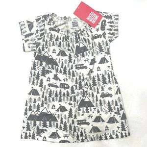 NWT Winter Water Factory 100% Organic Cotton Camper Dress